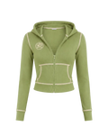 Matcha Waffle Knit Set Jacket
