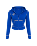 Azure Waffle Knit Set Jacket