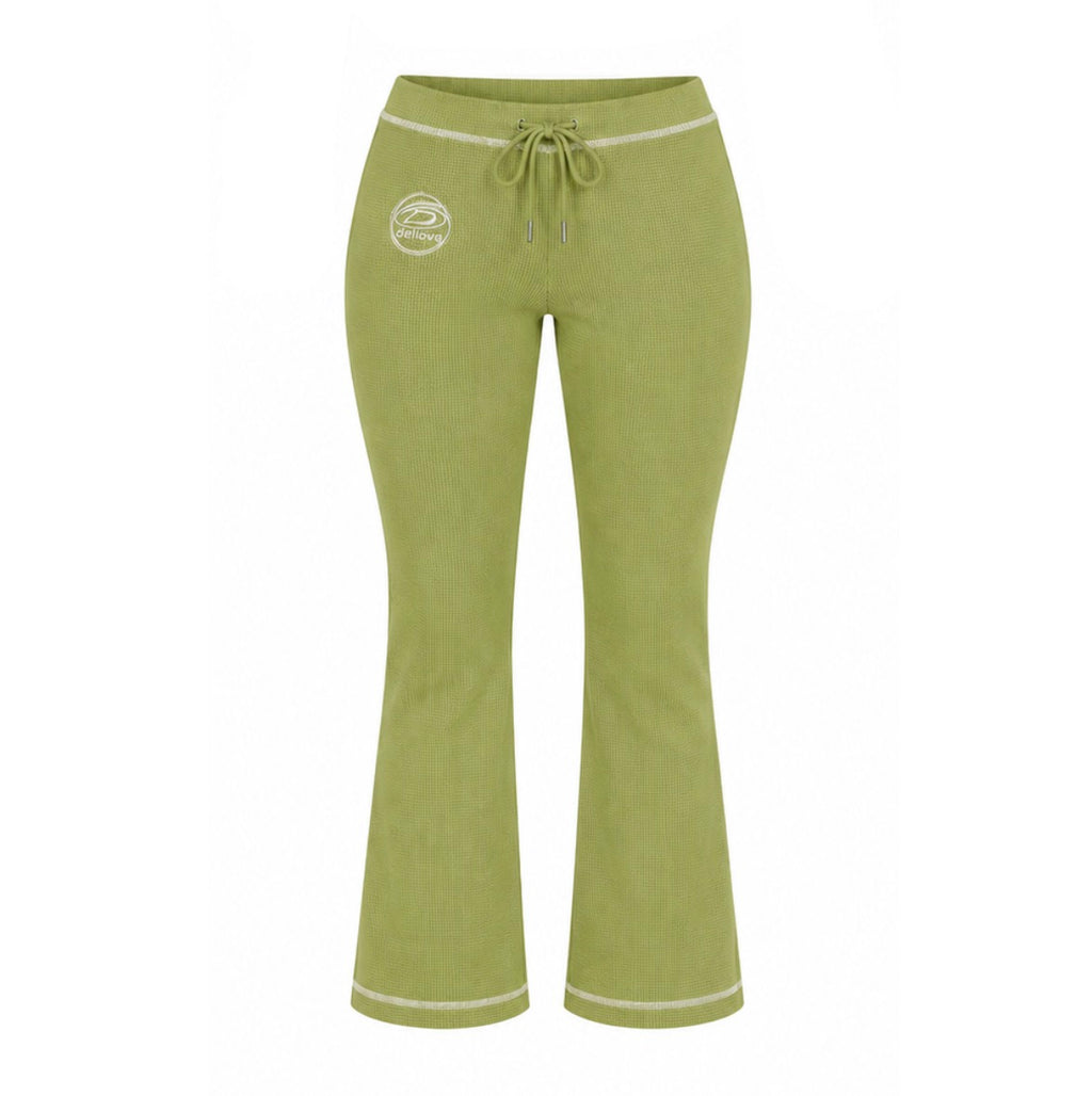 Matcha Waffle Knit Pants